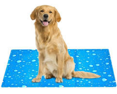 Pet sponge and gel cooling mat