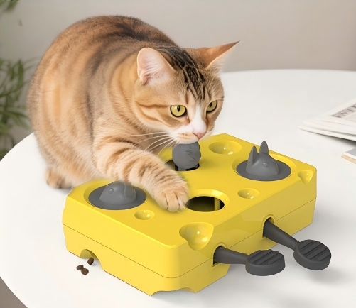 Cat groundhog puzzle toy