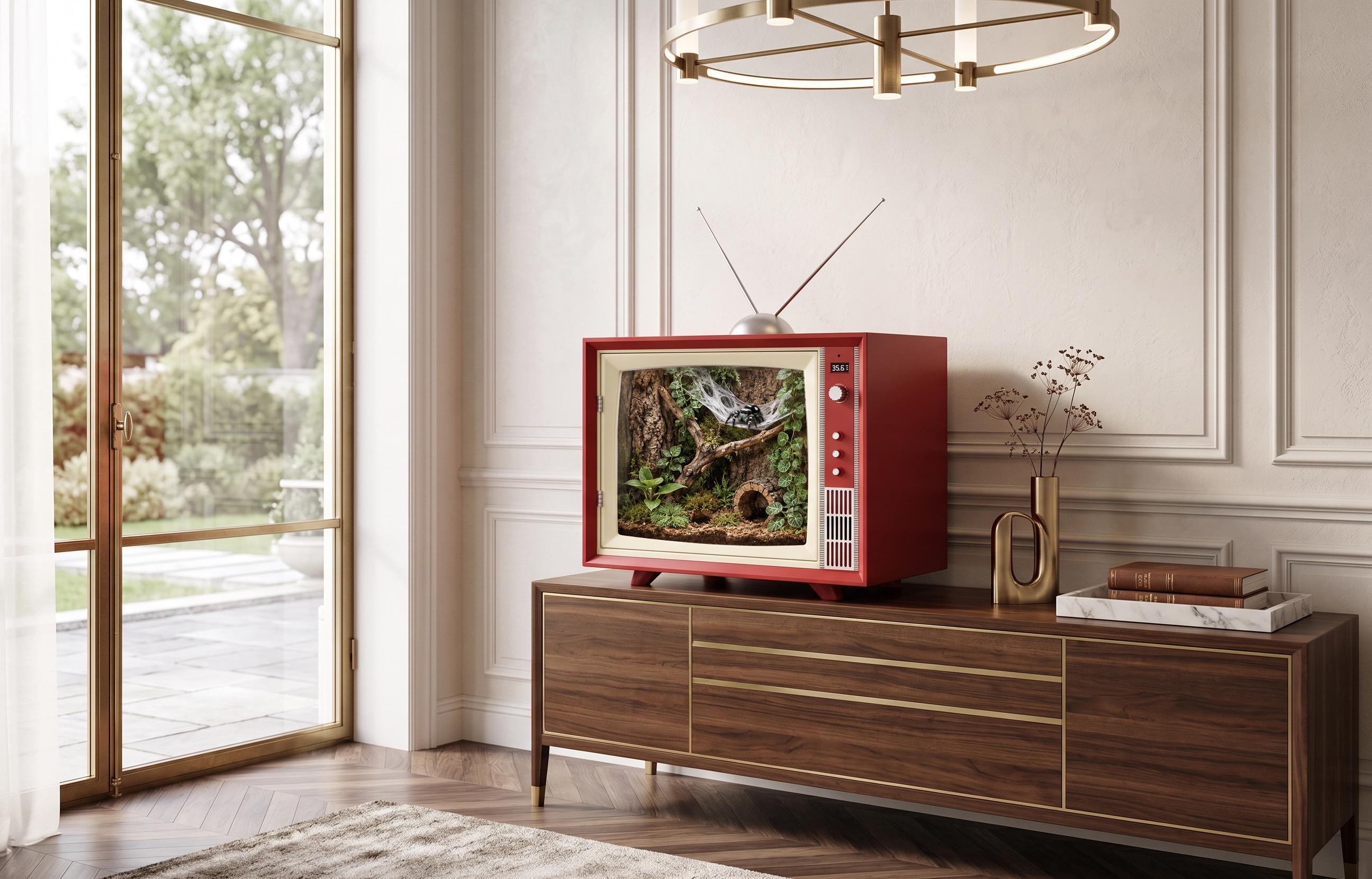 ExoVision ·TV-Shaped Exotic Pet Habitat